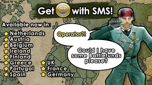 Battlefield Heroes - Добавление новых стран в SMS системе 