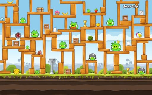 Angry Birds - Официальная тема Angry Birds для Windows 7